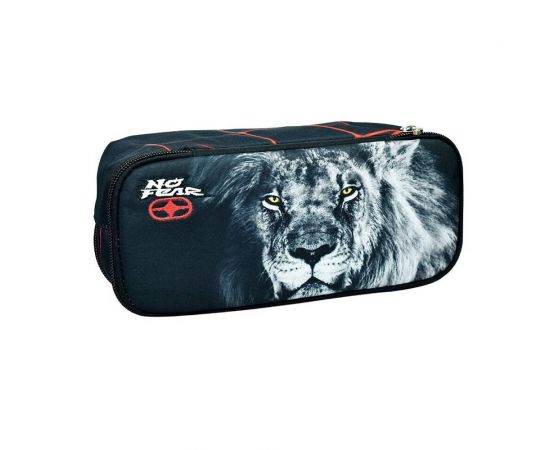 Κασετίνα No Fear Βαρελάκι Laser Lion GIM | Σχολικές Τσάντες - Κασετίνες στο MarkCenter
