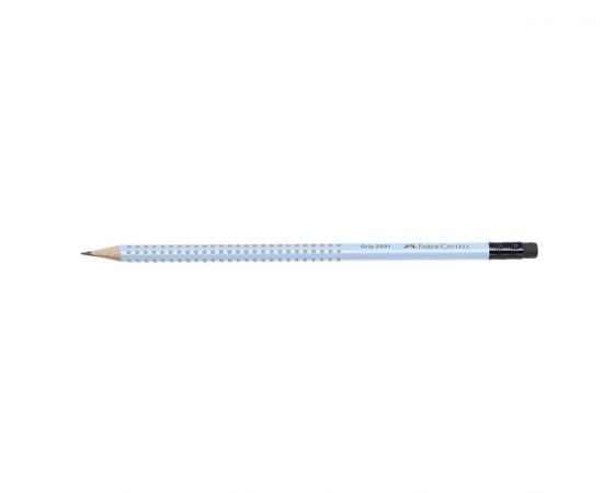 Μολύβι με Γόμα Faber Castell Grip B 2001 Sky Blue Faber castell  | Γραφική Ύλη στο MarkCenter