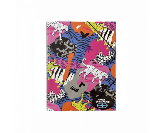 Ντοσιέ Λάστιχο 25x35 No Fear Animals GIM | Είδη Αρχειοθέτησης στο MarkCenter