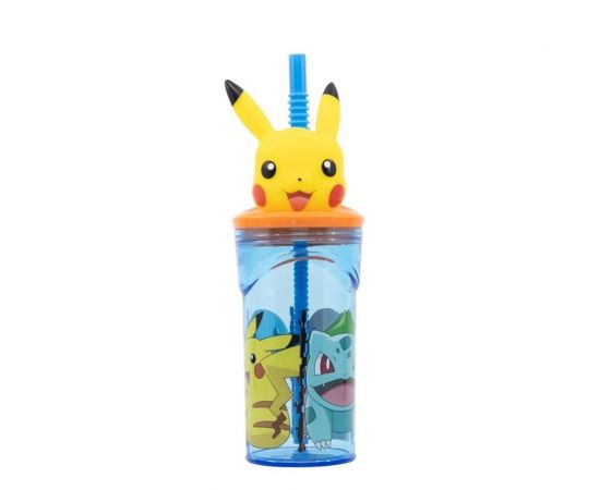 Πλαστικό Ποτήρι Gim 3D Pokemon Pikachu 360Ml GIM | Παγουράκια - Δοχεία Φαγητού στο MarkCenter