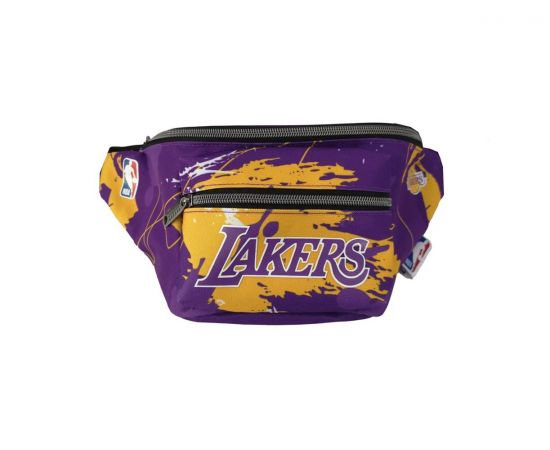Τσαντάκι Μέσης Gim Back Me Up Los Angeles Lakers GIM | Τσάντες - Κασετίνες στο MarkCenter