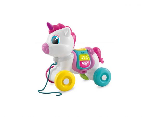Baby Clementoni Βρεφικό Παιχνίδι Συρόμενο Μονόκερος Clementoni | Παιχνίδια στο MarkCenter