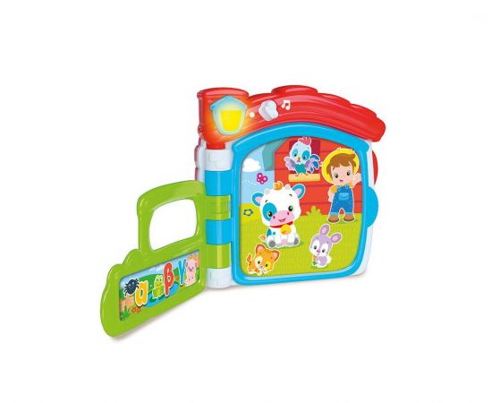 Baby Clementoni Βρεφικό Εκπαιδευτικό Βιβλιαράκι Clementoni | Παιχνίδια στο MarkCenter