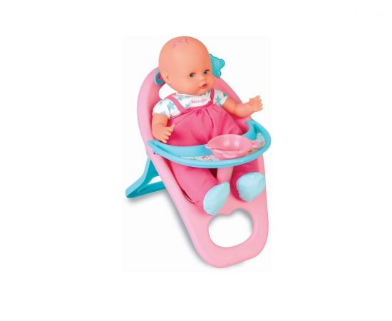 Nenuco Μωρό Με Καρεκλάκι Φαγητού | NFN94000 Giochi Preziosi | Παιχνίδια για Κορίτσια στο MarkCenter