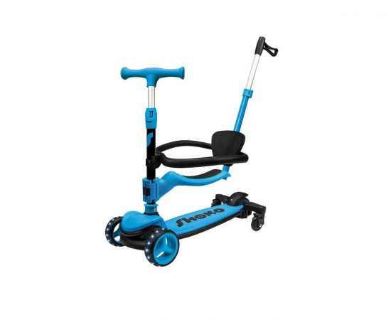 Shoko Παιδικό Πατίνι Prime 4 In 1 Plus Σε Μπλε Χρώμα AS Company | Παιχνίδια για Αγόρια στο MarkCenter