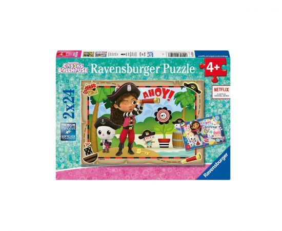 Πάζλ 2X24τεμ Gabby's Dollhouse John Hellas | Παζλ στο MarkCenter
