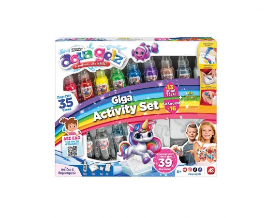 Εργαστήριο Ζουληχτές Φιγούρες Aqua Gelz Aqua Colossal Set AS Company | Παιχνίδια για Κορίτσια στο MarkCenter