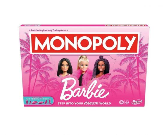 Επιτραπέζιο Monopoly Barbie Hasbro | Παιχνίδια για Κορίτσια στο MarkCenter