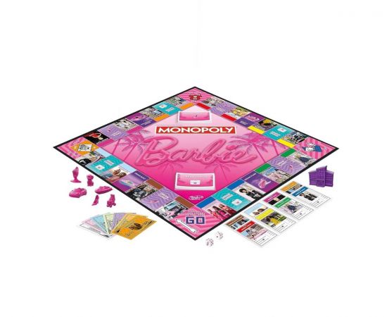 Επιτραπέζιο Monopoly Barbie Hasbro | Παιχνίδια για Κορίτσια στο MarkCenter