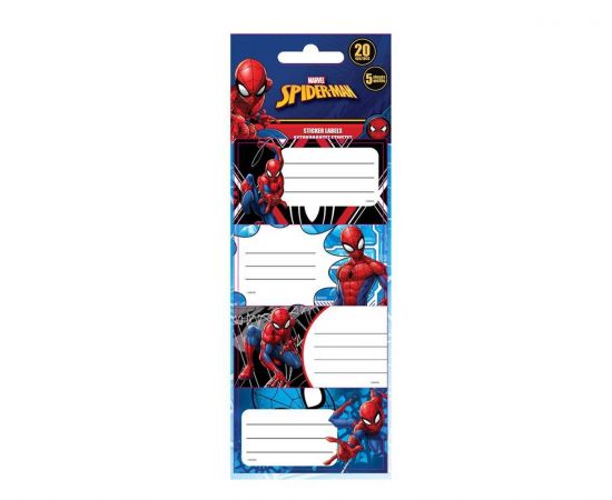 Ετικέτες Αυτοκόλλητες 20τμχ 5φ Spiderman Διακάκης | Διάφορα Είδη στο MarkCenter