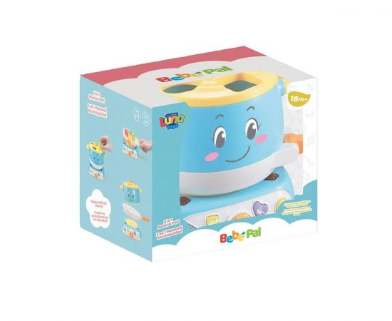 Κατσαρολάκι Luna Toys Μπλε με Μουσική και Φως Luna | Παιχνίδια στο MarkCenter