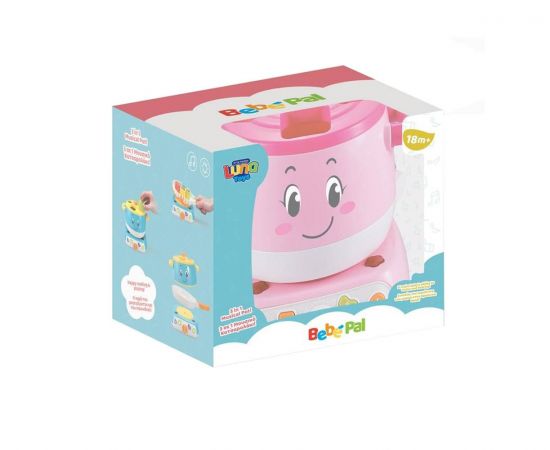 Κατσαρολάκι Luna Toys Ροζ με Μουσική και Φως Luna | Παιχνίδια στο MarkCenter