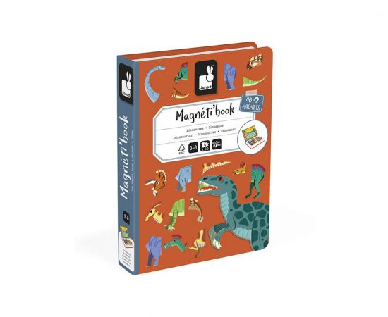 Μαγνητικό Βιβλίο Janod Magneti'Book Δεινόσαυροι Janod | Παιχνίδια για Αγόρια στο MarkCenter