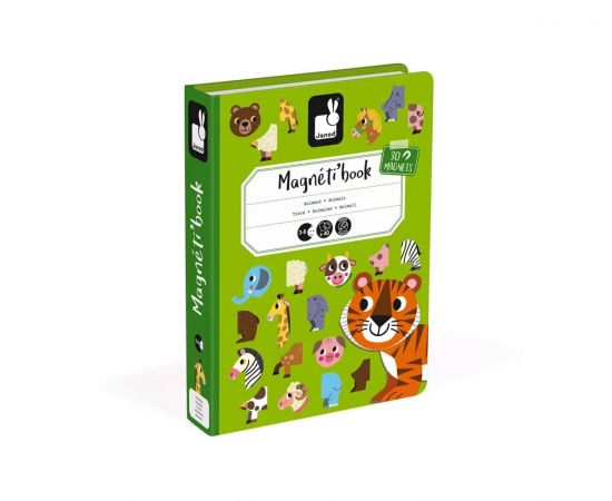 Μαγνητικό Βιβλίο Janod Magneti'Book Ζώα Janod | Παιχνίδια Unisex στο MarkCenter