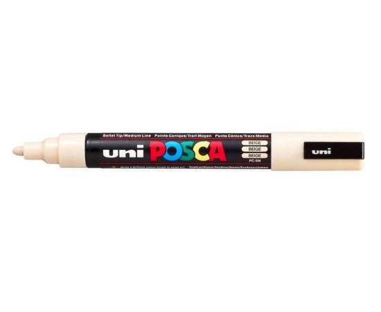 Μαρκαδόρος UNI Posca PC-5M Μπεζ Uni-ball | Γραφική Ύλη στο MarkCenter