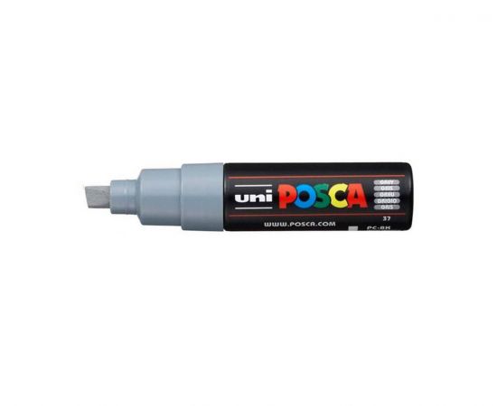 Μαρκαδόρος Χοντρός UNI Posca PC-8K Γκρι Uni-ball | Γραφική Ύλη στο MarkCenter