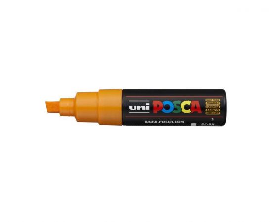 Μαρκαδόρος Χοντρός UNI Posca PC-8K Πορτοκαλί Uni-ball | Γραφική Ύλη στο MarkCenter