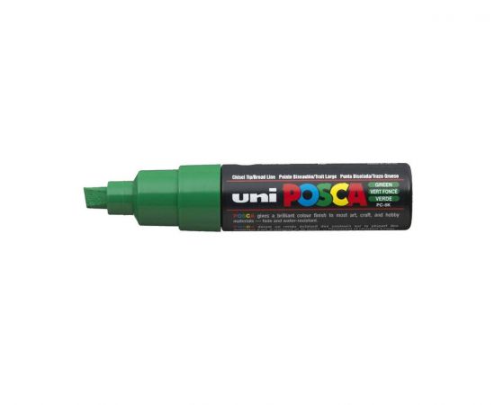 Μαρκαδόρος Χοντρός UNI Posca PC-8K Πράσινο Uni-ball | Γραφική Ύλη στο MarkCenter