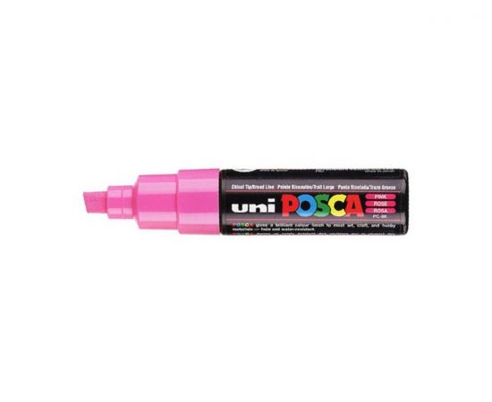 Μαρκαδόρος Χοντρός UNI Posca PC-8K Ροζ Uni-ball | Γραφική Ύλη στο MarkCenter