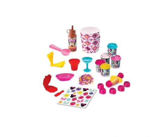 Σετ Πλαστελίνες Disney Minnie Φτιάχνω Παγωτό Με Σιρόπι Και Sprinkles Με 5 Βαζάκια 250γρ AS Company | Παιχνίδια για Κορίτσια στο MarkCenter