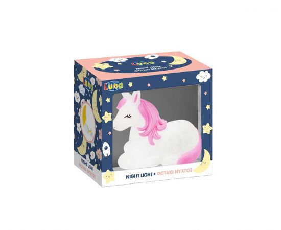 Φωτάκι Νυχτός Luna Toys Μονόκερος Luna | Παιχνίδια Bebe στο MarkCenter