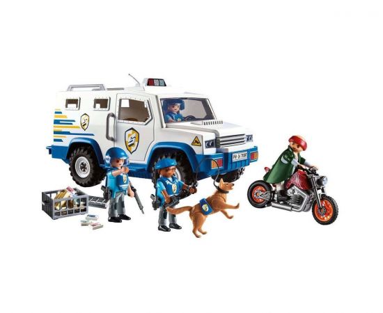 Playmobil Action Heroes Όχημα Χρηματοαποστολής | 71597 Playmobil | Playmobil στο MarkCenter