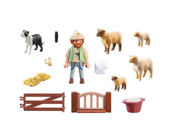 Playmobil Country Βοσκός με Προβατάκια | 71444 Playmobil | Playmobil στο MarkCenter
