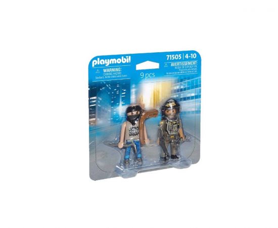 Playmobil DuoPack Κλέφτης και Αστυνόμος  |  71505 Playmobil | Playmobil στο MarkCenter