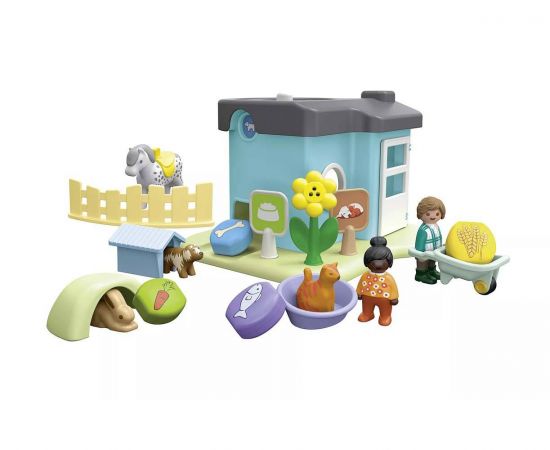 Playmobil Junior Ξενώνας Μικρών Ζώων | 71690 Playmobil | Playmobil στο MarkCenter