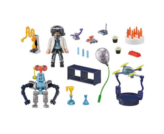 Playmobil My Life Gift Set Πάρτυ στο Εργαστήριο του Τρελοεπιστήμονα | 71450 Playmobil | Παιχνίδια για Αγόρια στο MarkCenter