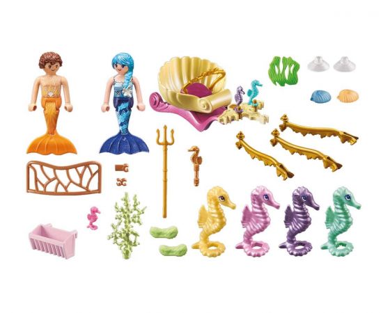 ​Playmobil Princess Magic Γοργονό-άμαξα με ιππόκαμπους | 71500 Playmobil | Playmobil στο MarkCenter