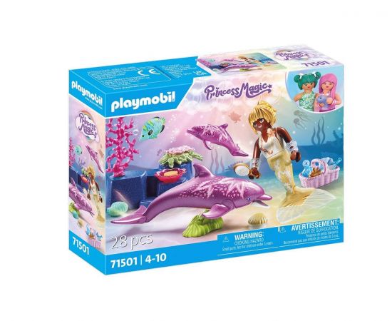 Playmobil Princess Magic Γοργόνα με Δελφίνια | 71501 Playmobil | Παιχνίδια Unisex στο MarkCenter