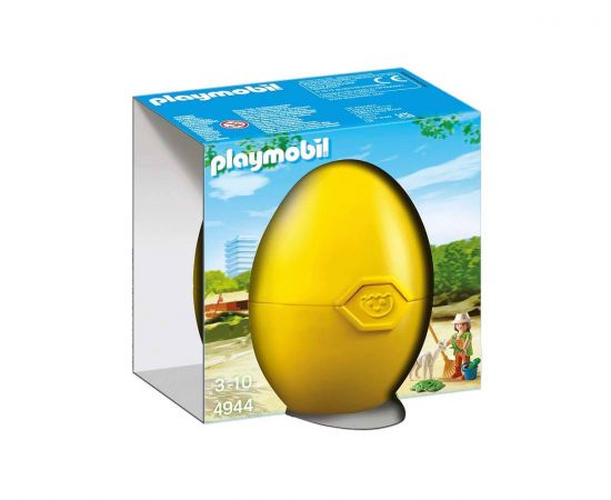 Playmobil Φύλακας Ζωολογικού Κήπου με Αλπάκα | 4944 Playmobil | Παιχνίδια για Αγόρια στο MarkCenter