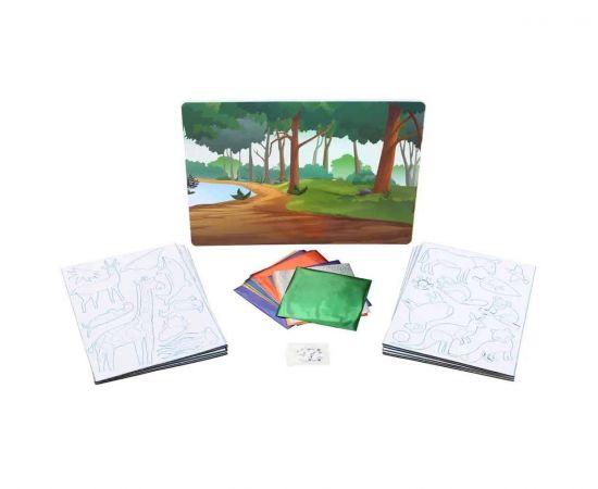 Skillmatics Foil Fun: Ο Κόσμος των Ζώων Εκδόσεις Ψυχογιός | Παιχνίδια για Αγόρια στο MarkCenter