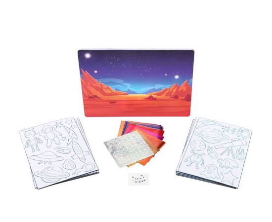 Skillmatics Foil Fun: Στο Διάστημα! Εκδόσεις Ψυχογιός | Παιχνίδια για Αγόρια στο MarkCenter