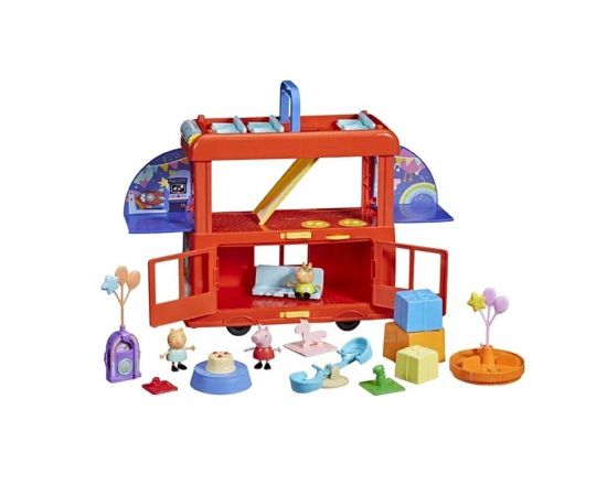 Πέππα το Γουρουνάκι 2 σε 1 Λεωφορείο Hasbro | Παιχνίδια για Κορίτσια στο MarkCenter