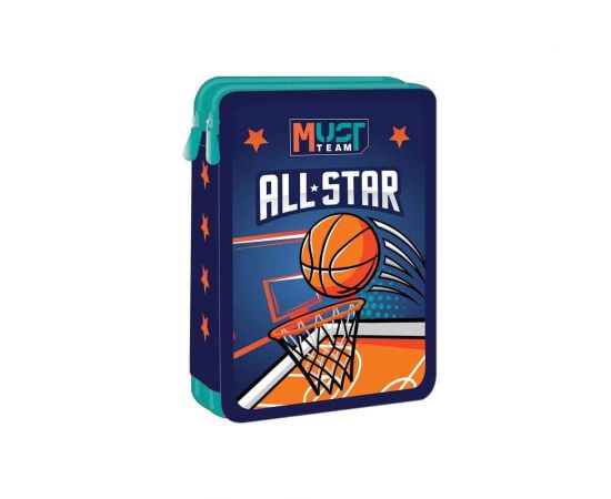Κασετίνα Must Team Διπλή Γεμάτη Basketball Must Team | Σχολικές Τσάντες - Κασετίνες στο MarkCenter