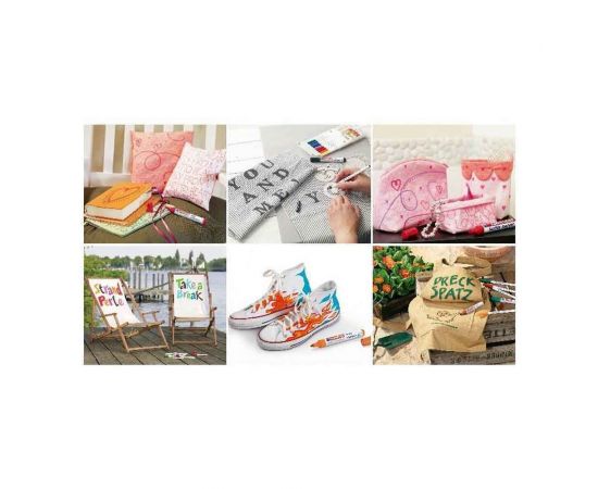 Μαρκαδόρος Υφάσματος Edding 4500 2-3mm Σκούρο Πετρόλ Edding | Γραφική Ύλη στο MarkCenter