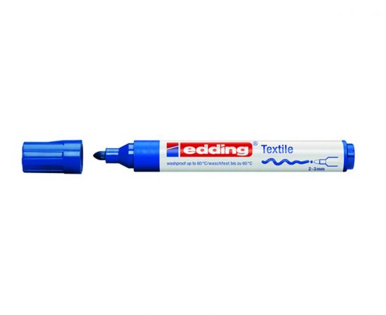 Μαρκαδόρος Υφάσματος Edding 4500 2-3mm Μπλε Edding | Γραφική Ύλη στο MarkCenter
