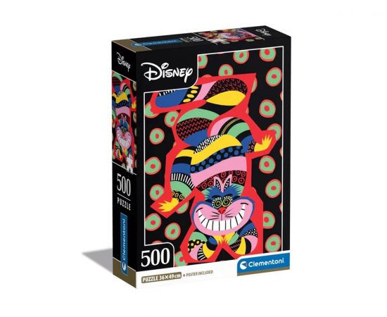 Παζλ 500τεμ Disney The Cheshire Cat Clementoni | Πάζλ στο MarkCenter