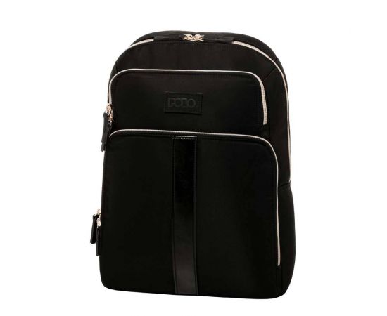 Τσάντα Πλάτης Polo Dora Μαύρο Polo | Σχολικές Τσάντες - Κασετίνες στο MarkCenter