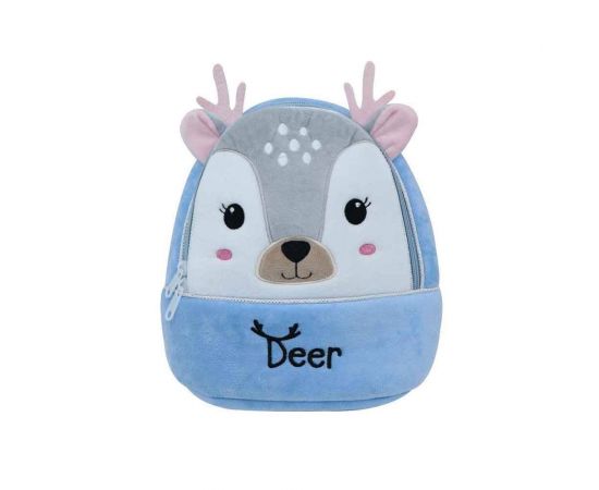 Τσάντα Πλάτης Νηπίου Must Team Λούτρινη Ελαφάκι Must Team | Σχολικές Τσάντες - Κασετίνες στο MarkCenter