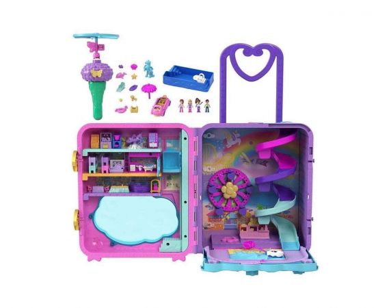 Polly Pocket Pollyville Βαλιτσάκι Λούνα Παρκ | HKV43 Mattel | Παιχνίδια για Κορίτσια στο MarkCenter