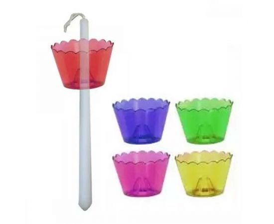 Κηροστάτης για λαμπάδα - διάφορα χρώματα OEM | Πασχαλινές λαμπάδες στο MarkCenter