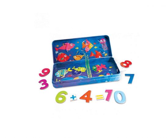 Μαγνητικό Παιχνίδι HappiHobbi Magnet Tin Αριθμοί AS Company | Παιχνίδια για Αγόρια στο MarkCenter