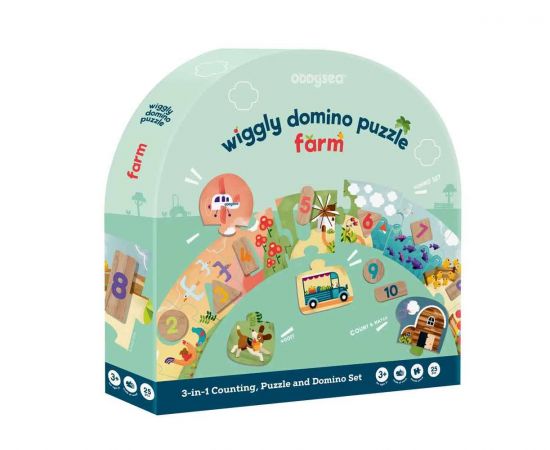 Πάζλ Ντόμινο Oddy at Sea Φάρμα Εκδόσεις Ψυχογιός | Πάζλ στο MarkCenter