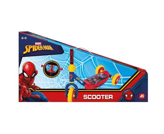 Παιδικό Scooter Με 3 Ρόδες Spiderman | 5004-50241 AS Company | Παιχνίδια για Κορίτσια στο MarkCenter
